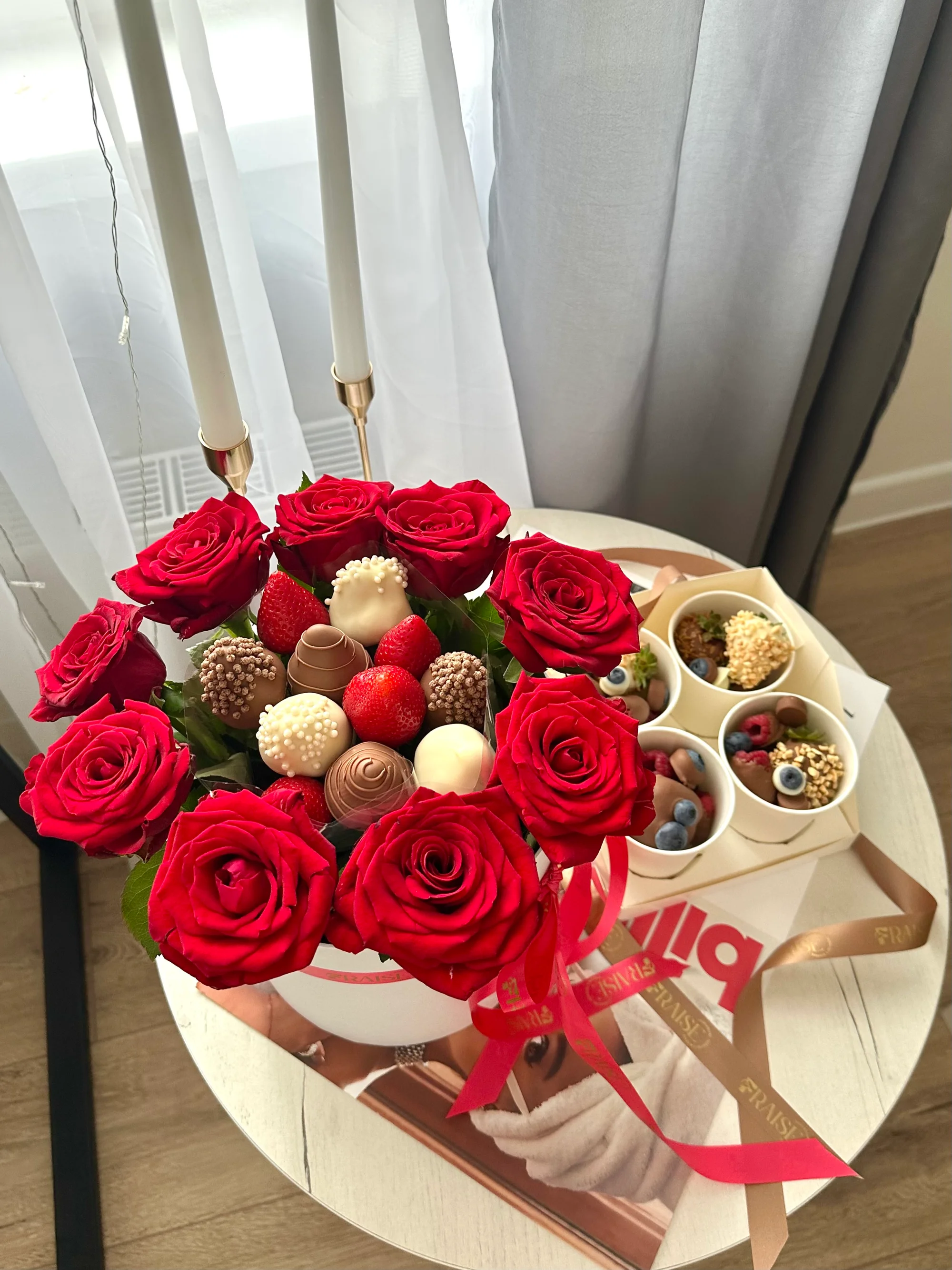 Боксы с цветами